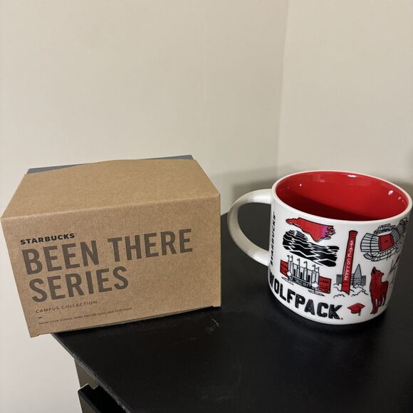 Starbucks NCSU NC State Wolfpack Mug ❤️ Been There Series Campus Collection 2024 - Picture 5 of 10